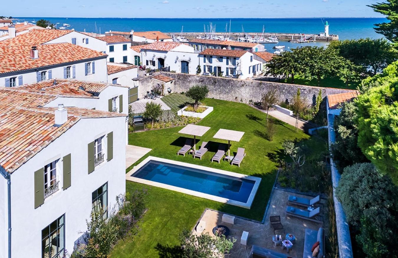 Le Clos De La Corderie La Flotte Dış mekan fotoğraf